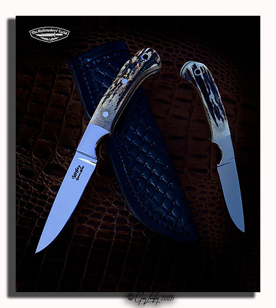 RWL34 steel with some  natural Stag