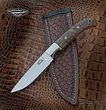Cpm154 Stabilized Burl Maple