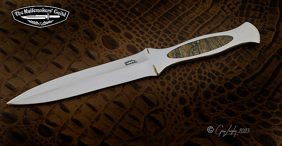 CPM154  inlay of Mammoth Tooth,
