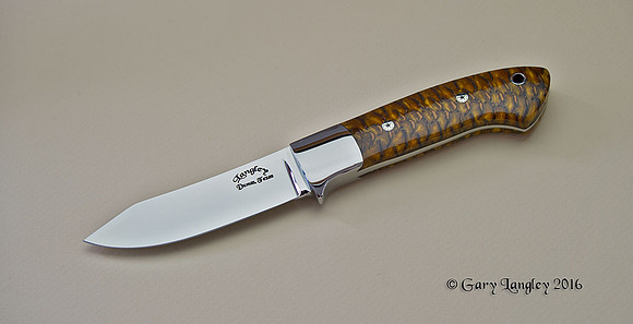 CPM154 and Spruce cone handle