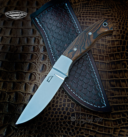 3 3/4" Drop point Desert Ironwood