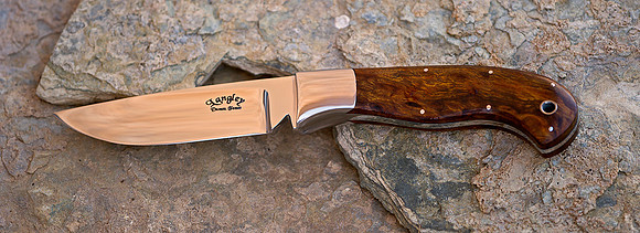 ATS34 Stainless steel, Desert Ironwood