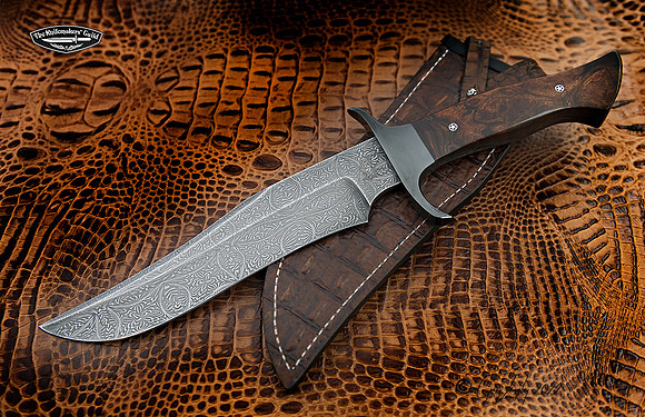 Pattern Damascus Bowie