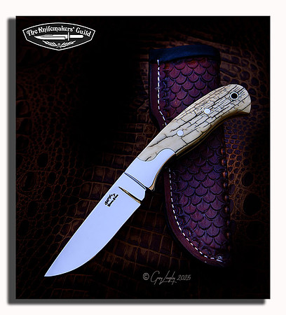 CPM154  Mammoth ivory and  "S" bolster